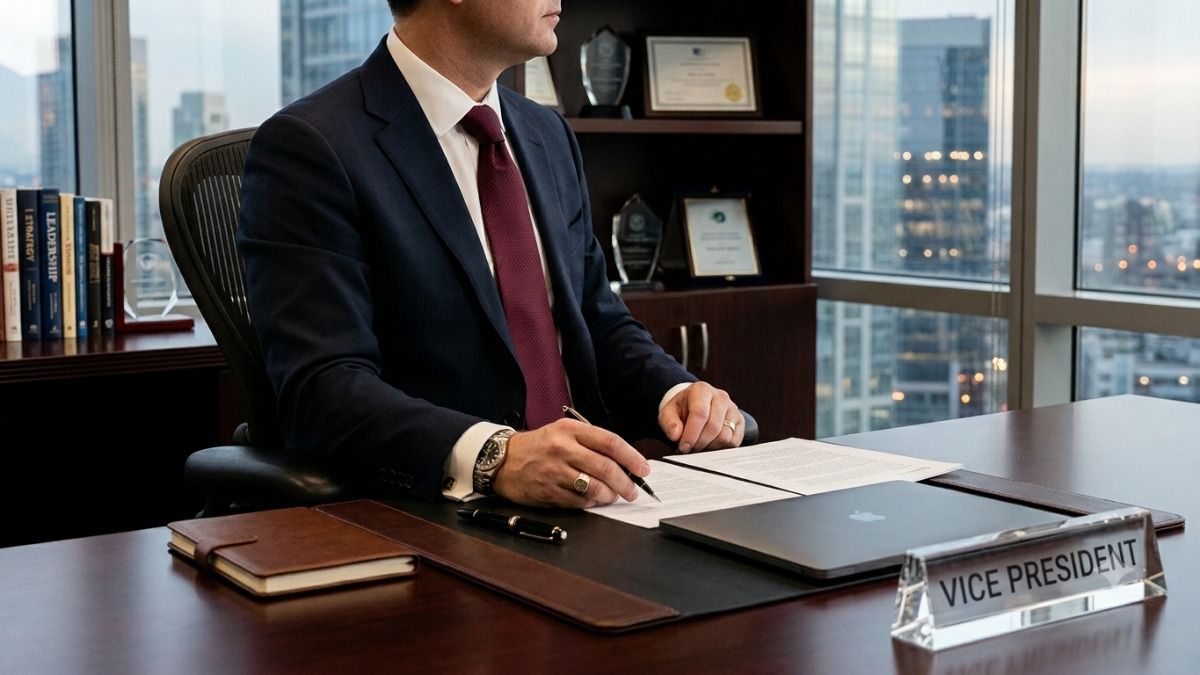Man Arrested for Using Fake Work Experience: AI Image