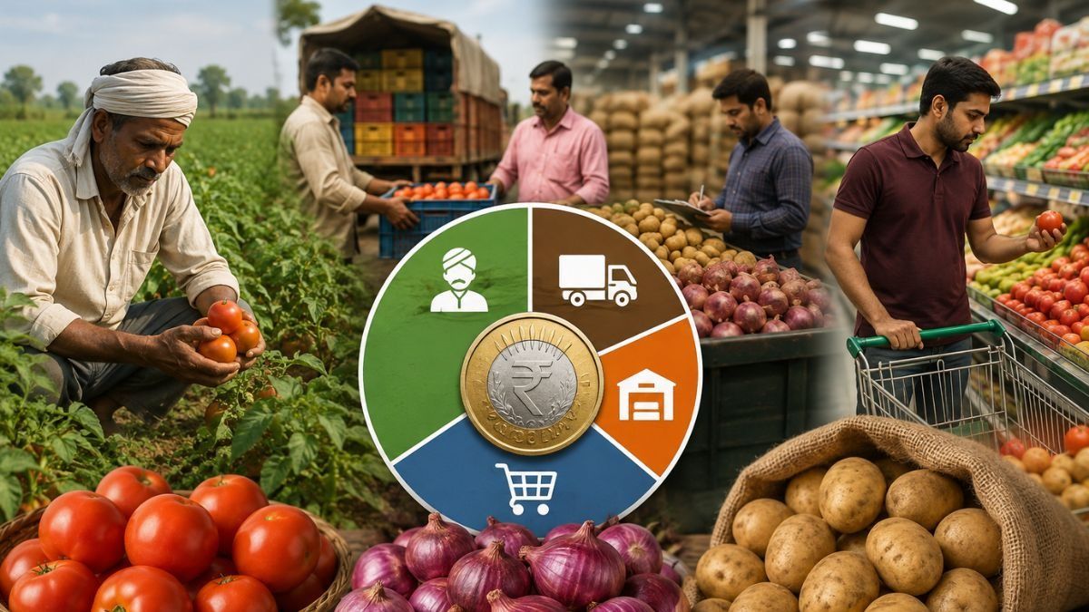 सब्जियों के दाम ने बढ़ाई टेंशन