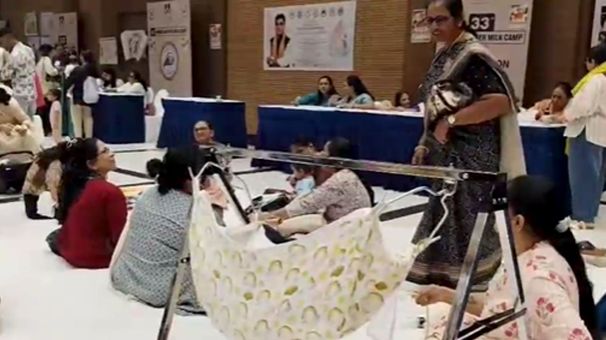 Unique Mother Milk Donation Camp