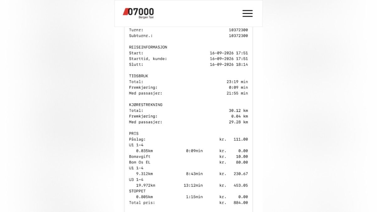 Shared Bill Of Taxi (X: @turiyatman)