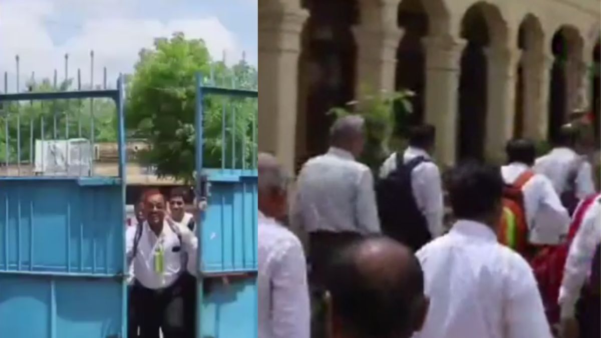 करीब 30 दोस्तों ने दोबारा पहनी स्कूल की ड्रेस