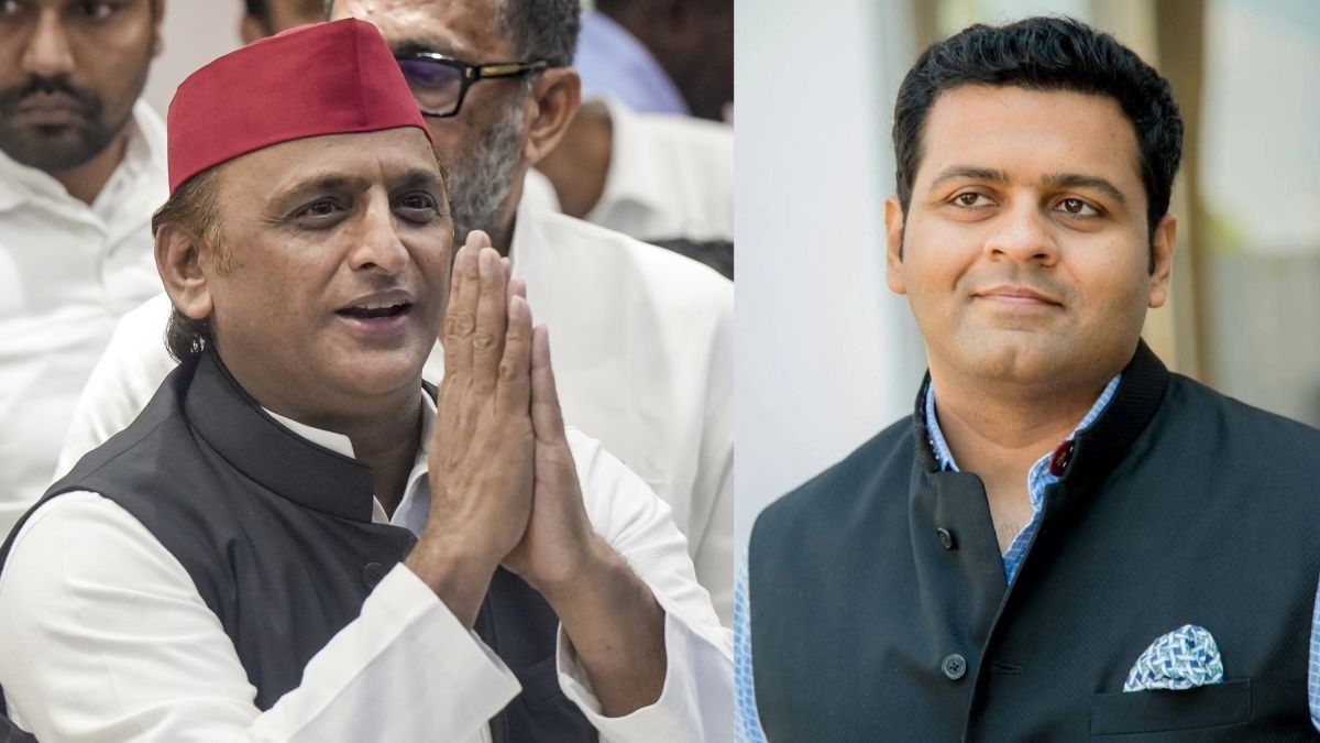 Akhilesh Yadav and Dhanraj Nathwani