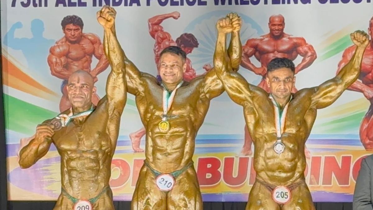 बॉडीबिल्डिंग चैंपियनशिप में दिल्ली पुलिस का कमाल