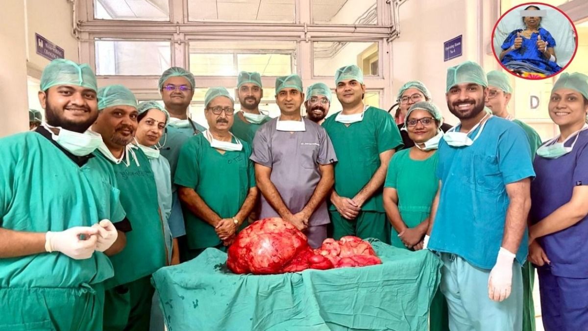 Tumor Removed from Woman's Abdomen