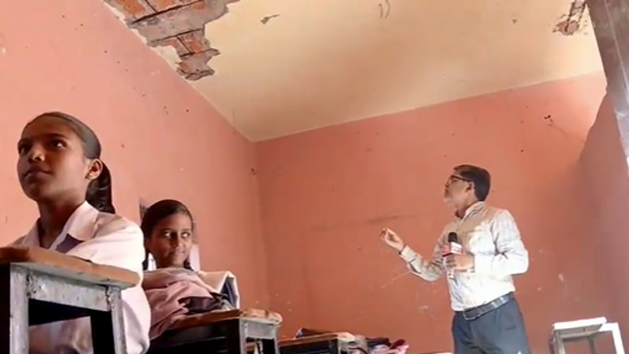 Chhapra School Dilapidated Building Ground Report
