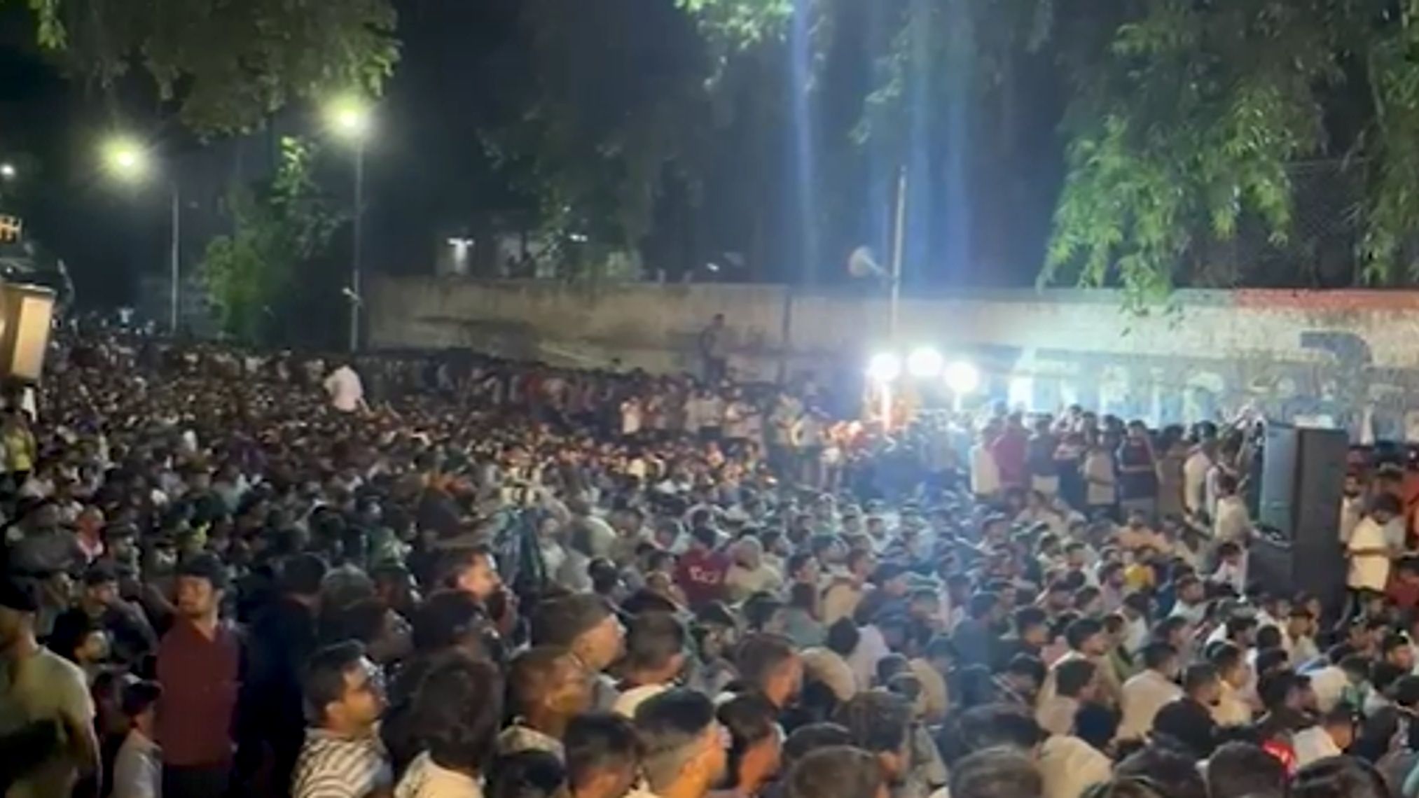 tribal student protest