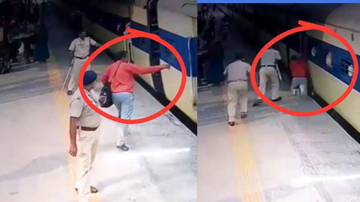 Gaya Junction RPF Saves Passenger