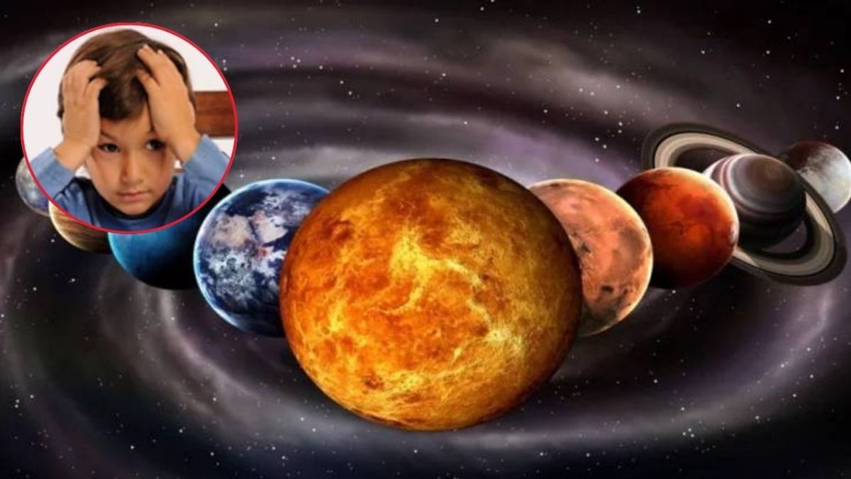 Relation of planets with children's habits