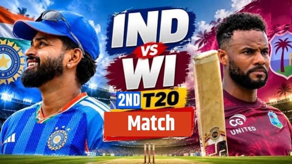 India vs West Indies 2nd T20I