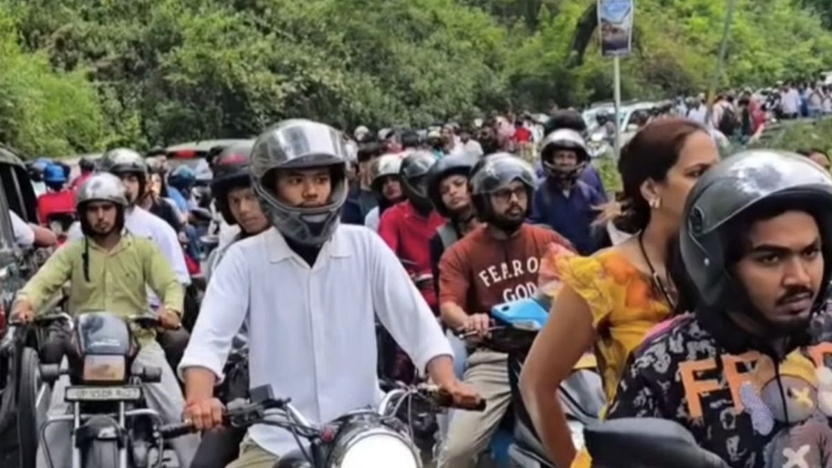 Major crackdown on traffic rule violations in Nainital