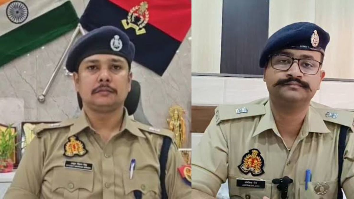IPS अंतरिक्ष जैन और IPS आयुष विक्रम सिंह