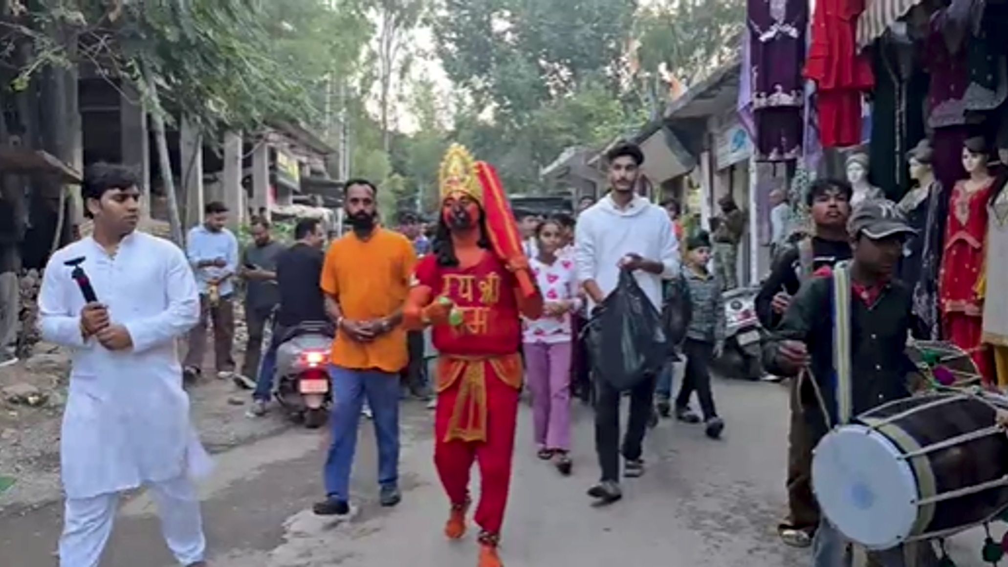 जम्मू-कश्मीर की अनोखी हनुमान झांकी