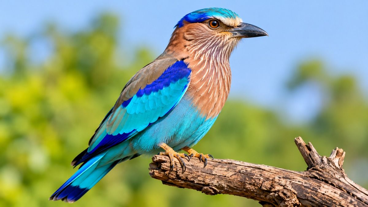 नीलकंठ पक्षी