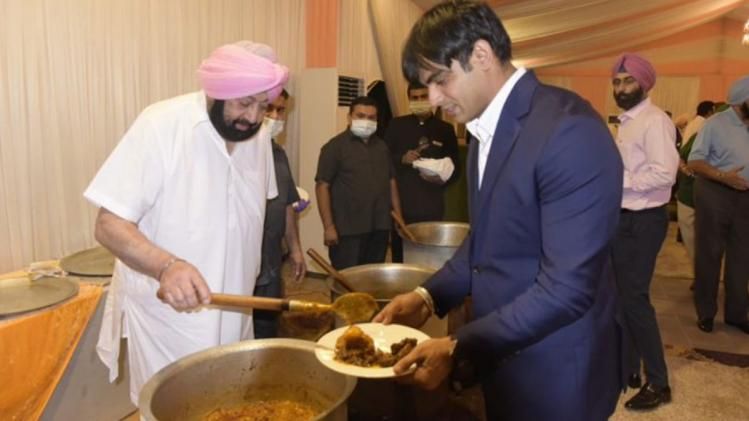 CM Captain Amarinder Singh hosts dinner for Tokyo Olympics winners