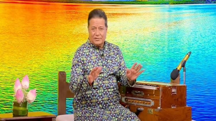 भजन सम्राट अनूप जलोटा.