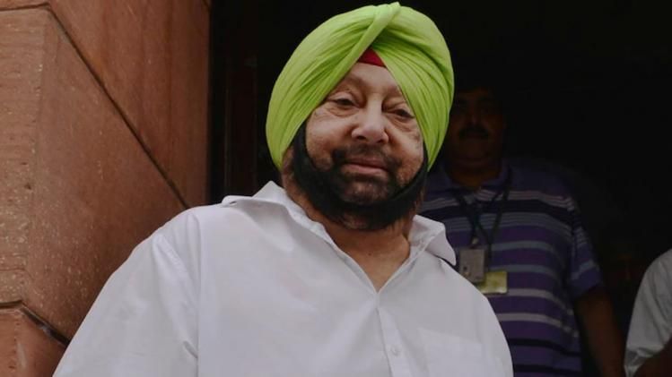 पंजाब के मुख्यमंत्री कैप्टन अमरिंदर सिंह  (फाइल फोटो)