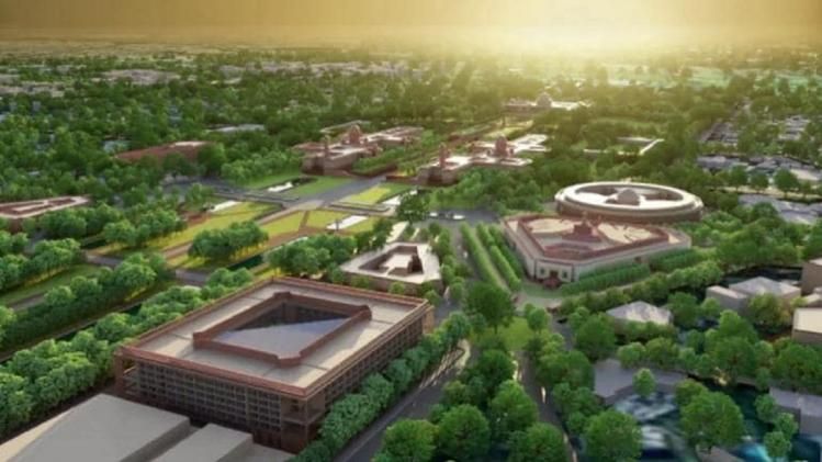 सेंट्र विस्टा प्रोजेक्ट का प्रपोज्ड मॉडल.