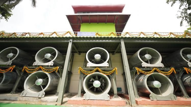 दिल्ली में लगेगा स्मॉग टावर. (फोटो-PTI)