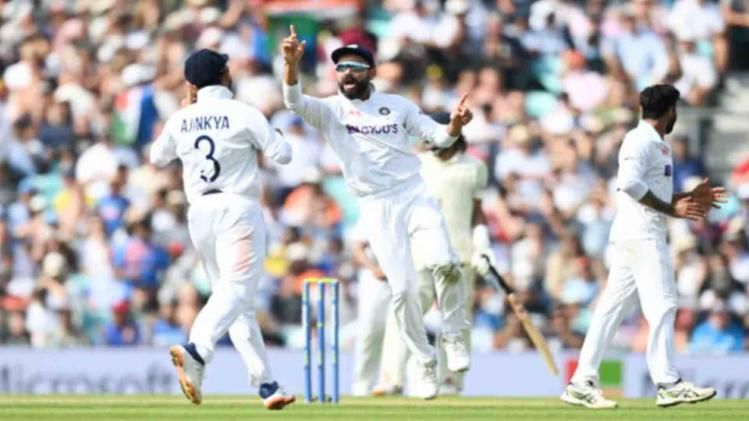 India wins oval test