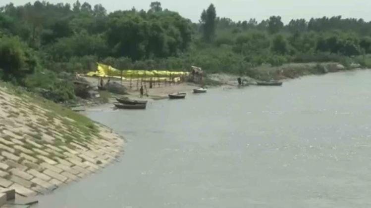 Ganga river gets rid of pollution in Kanpur