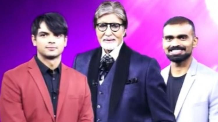 हॉट सीट पर बैठेंगे नीरज चोपड़ा-पी श्रीजेश