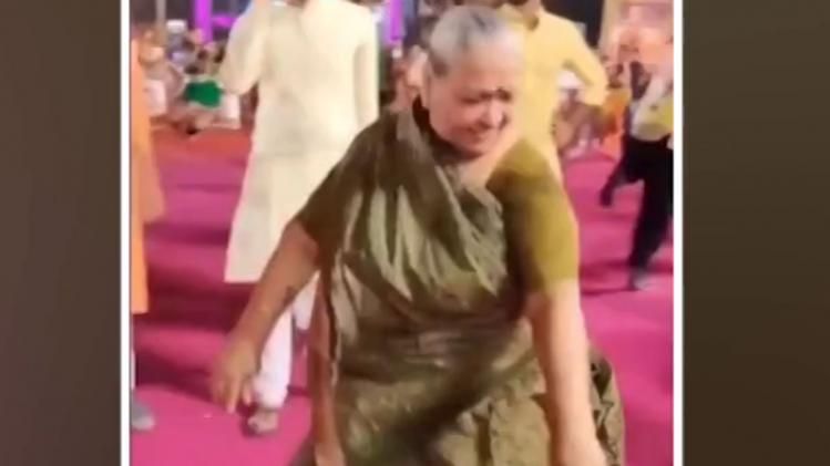 दादी ने किया ऐसा जबर गरबा