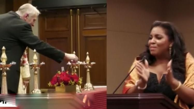 अमेरिका में दिवाली का जश्न