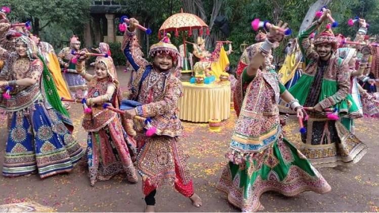 Garba Preparing in Gujarat