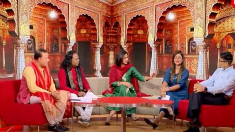 शंभु, मनीष, संदीप और अनामिका जैन अंबर.