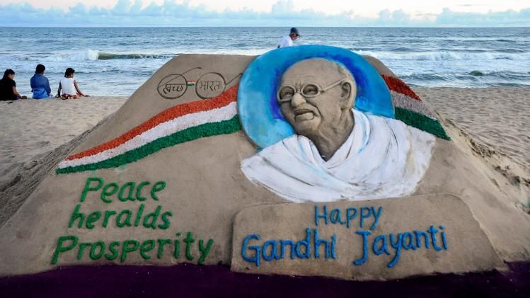 देश मना रहा है आज गांधी जयंती. (फोटो-PTI)