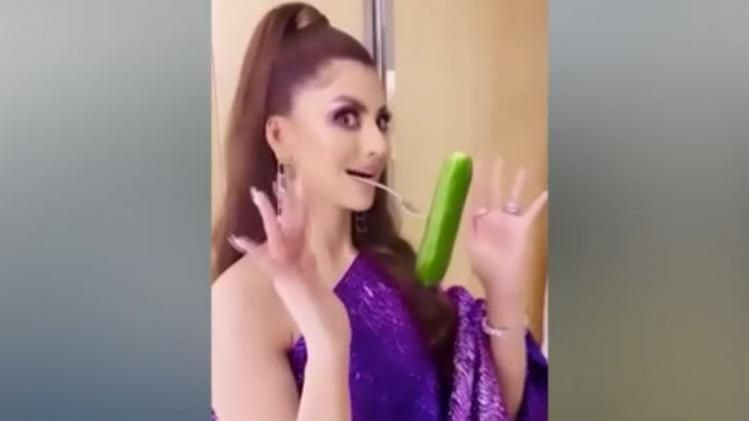 उर्वशी रौतेला ने फैंस को दिखाया जादू