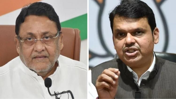 devendra fadnavis vs nawab malik 