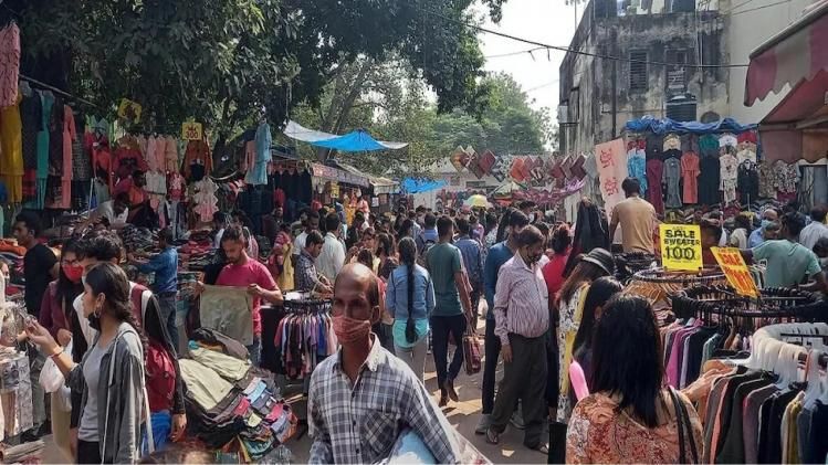 Diwali shopping in country