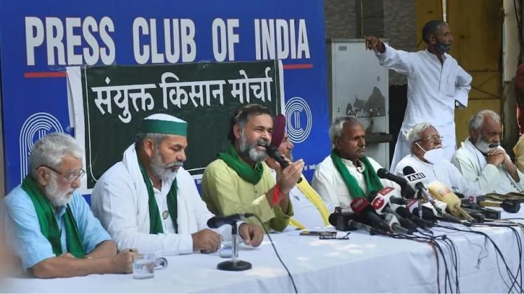 sanyukt kisan morcha on farmers protest 