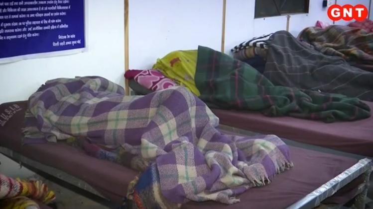 बढ़ती ठंड का सहारा बन रहे रैन बसेरे