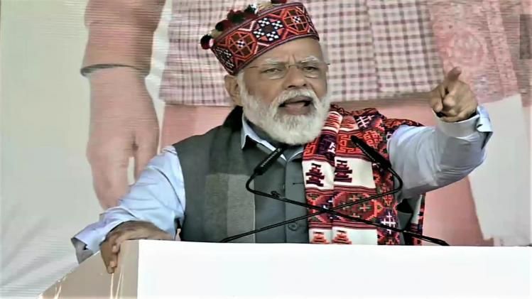 PM Modi in Himachal Pradesh