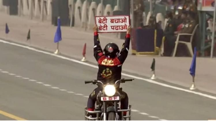 rajput regiment soldiers parade
