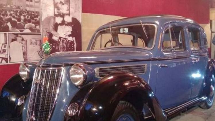 vintage car of Subhash Chandra Bose
