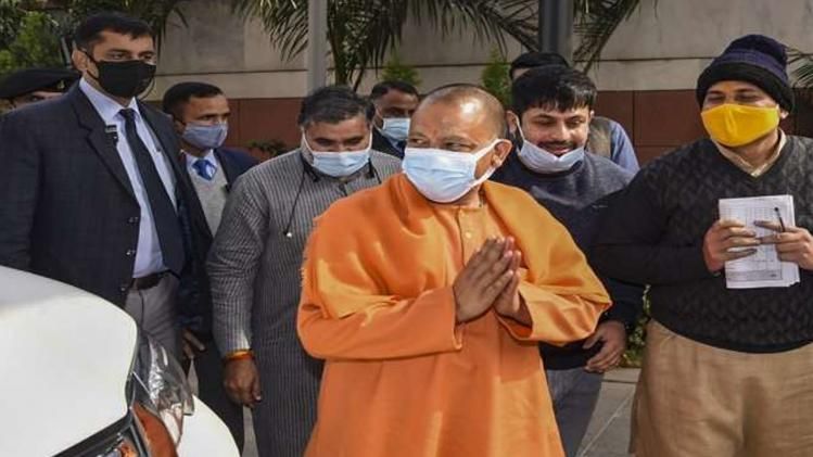 yogi door-to-door campaign up election 2022