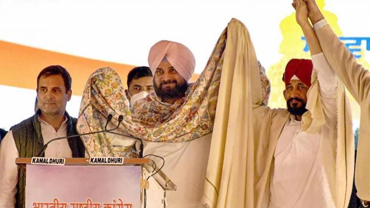 charanjit singh channi cm face sidhu