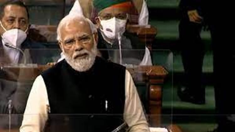 PM Modi replied in the Lok Sabha 