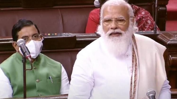 PM Modi reply in Rajya Sabha 