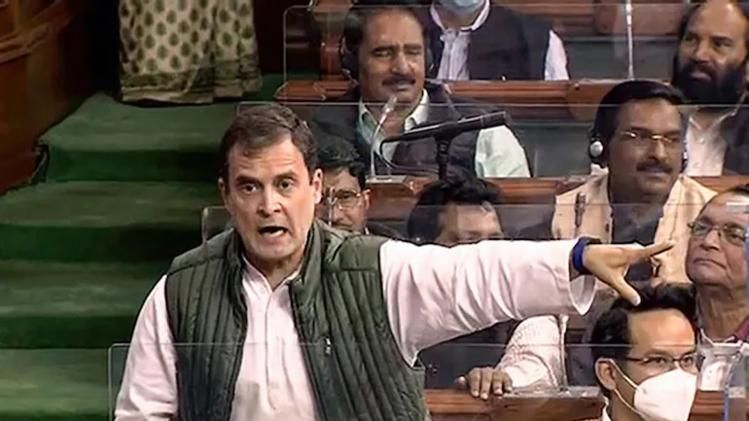 Rahul Gandhi attacked the Modi government