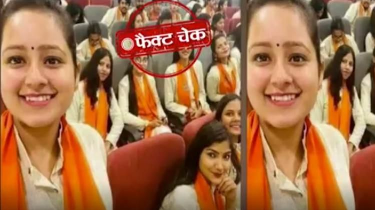 saffron scarves picture viral 