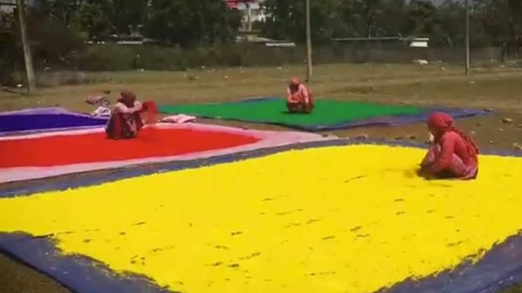 इको फ्रेंडली कलर्स वाली होली 