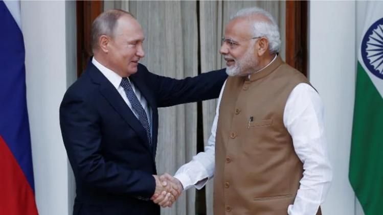 PM Modi spoke to Russian President Putin