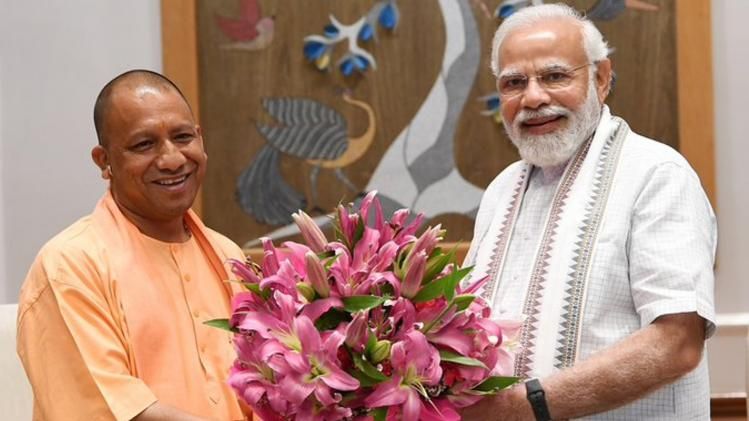 Yogi Adityanath met PM Modi