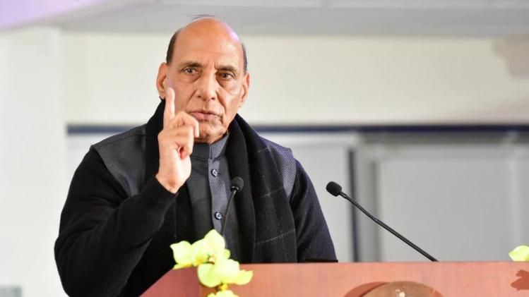 Rajnath Singh in America