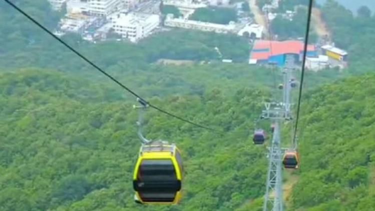 ropeway facility Katra to Ardhkuwari