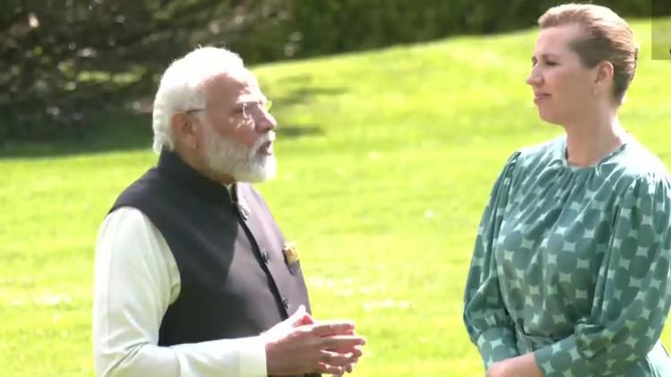 PM Modi reached Denmark today